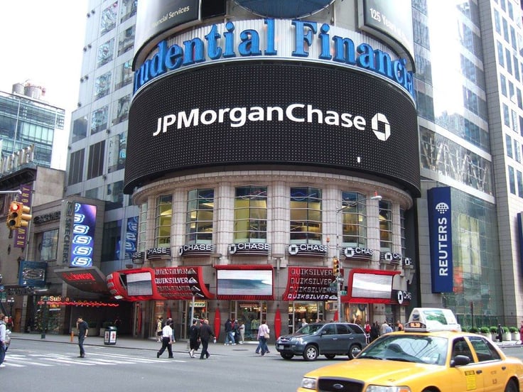 U.S Bank Account Balances Drop, Not A Negative Sign Suggests JPMorganChase